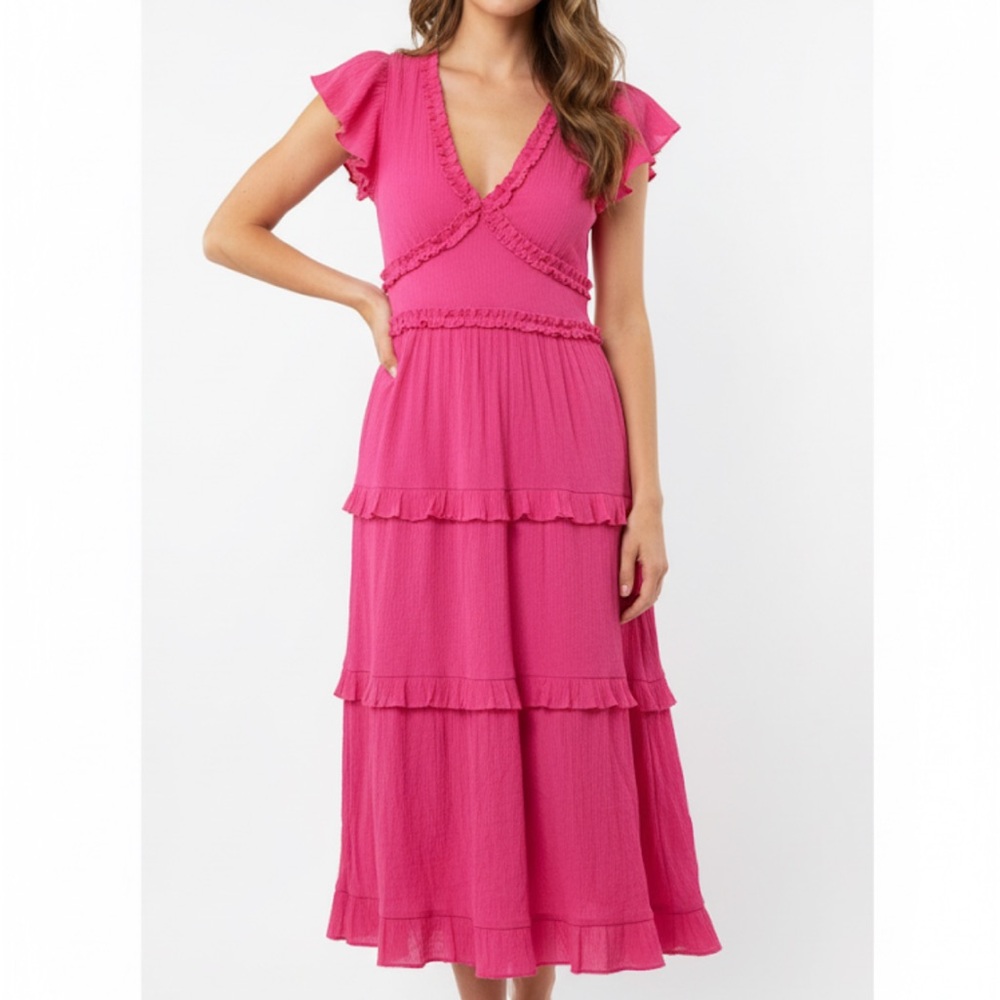Pinch small woman’s Layered Midi Dress